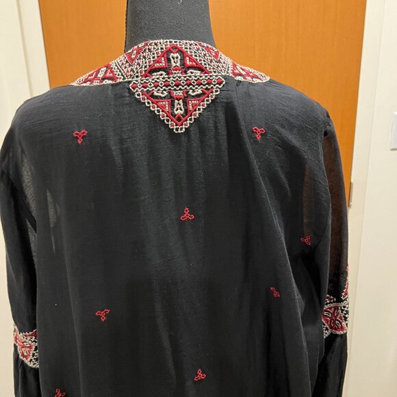 Johnny Was Blue and Pink Mini Dress - Picture 9 of 10